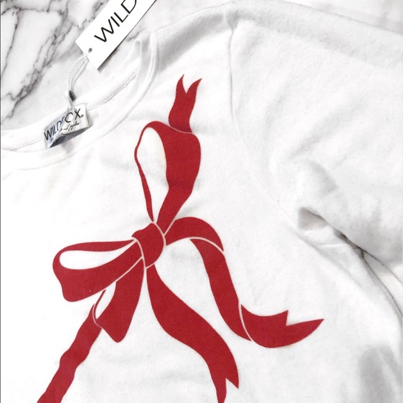 NWT Wildfox Gift Wrapped Baggie Beach Jumper - Picture 6 of 13